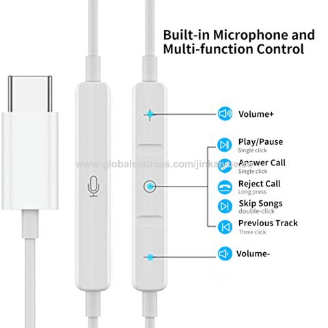 Achetez en gros Casque Intra-auriculaire Filaire 3,5mm Avec Microphone Pour  Android Apple Chine et 3.5mm écouteur Filaire à 0.12 USD