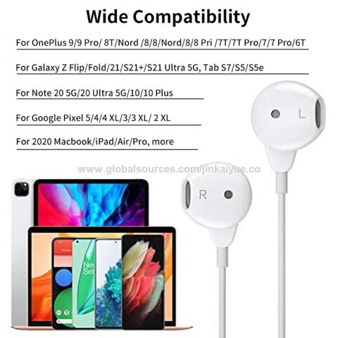 C type headphones for oneplus 7 hot sale