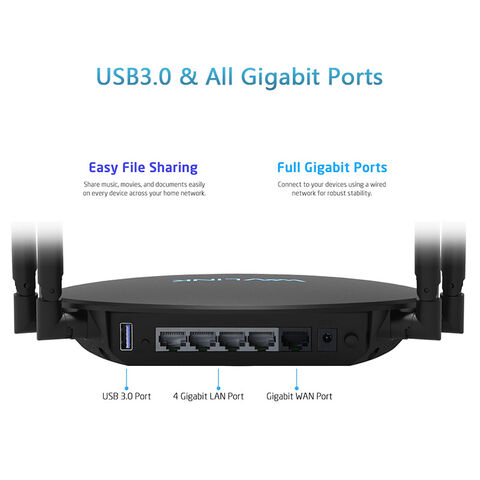 Buy Wholesale China Ax1800mbps Dual-band Wireless Gigabit Wifi 6 Router With  Touchlink & Wifi 6 Router at USD 33
