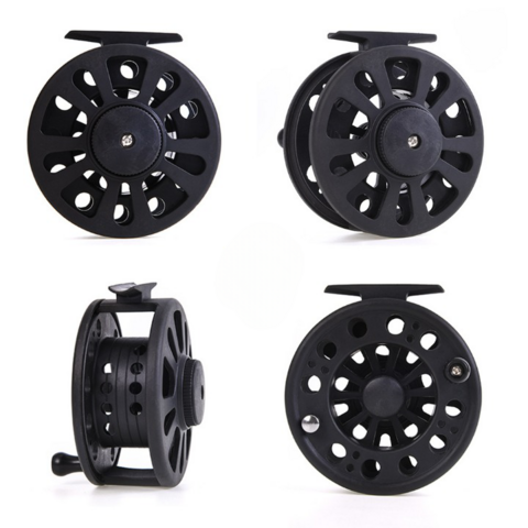 Explosive Models Top Fashion Solid Black Plastic Fly Fishing Reel, Fly Fishing  Reels, Fly Reel With Line, Fish Line Wheel - Buy China Wholesale Fishing  Reel $2.69