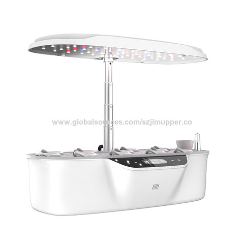 Sistema de Cultivo Hidropónico Masmire para Plantas de Interior, Jardín de Hierbas con Luces LED de Crecimiento de 36W 80, 12 Kits