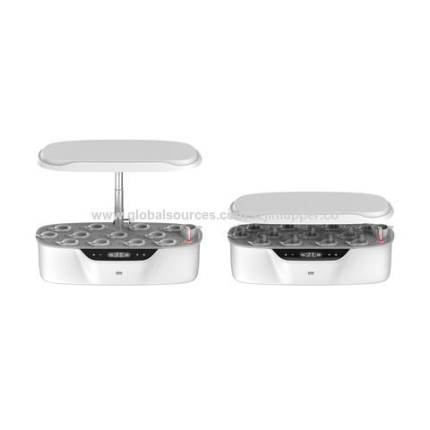Sistema de Cultivo Hidropónico Masmire para Plantas de Interior, Jardín de Hierbas con Luces LED de Crecimiento de 36W 80, 12 Kits