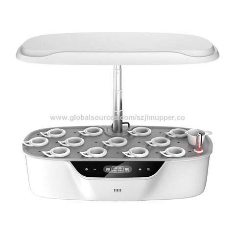 Sistema de Cultivo Hidropónico Masmire para Plantas de Interior, Jardín de Hierbas con Luces LED de Crecimiento de 36W 80, 12 Kits