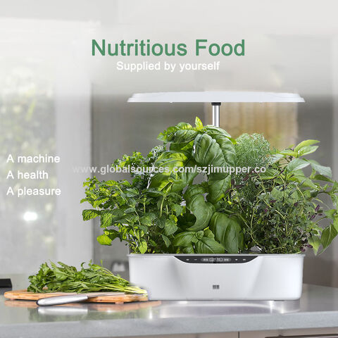 Sistema de Cultivo Hidropónico Masmire para Plantas de Interior, Jardín de Hierbas con Luces LED de Crecimiento de 36W 80, 12 Kits
