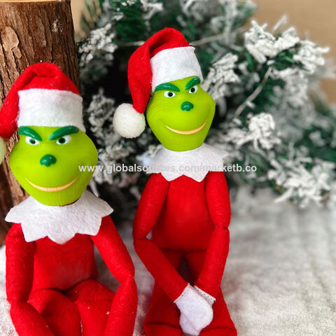 Easter Novelty Bunny Grinch On Shelf Plush Doll Toys Elf Ornaments Easter  Decorations Gift