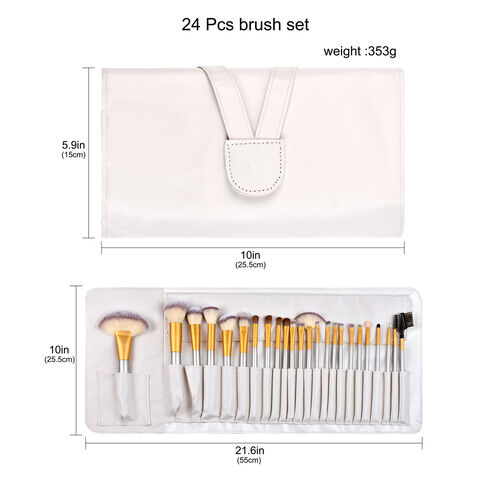 Makeup Brushes BS-MALL Premium Synthetic Foundation Powder Concealers Eye  Shadows Makeup 14 Pcs Brush Set, Rose Golden, with Case