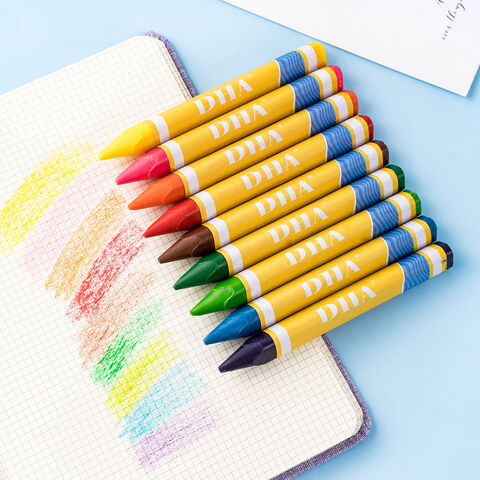 Crayons de couleur haute qualité à torsion 12 couleurs pour les