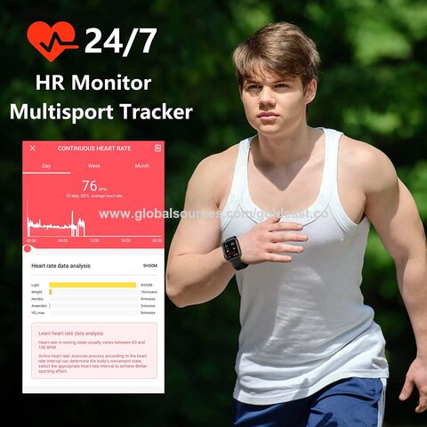 Achetez en gros Montre Intelligente Hommes Sport Fitness Tracker