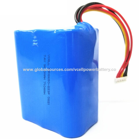  7.4V 5200Mah Battery,RC Fishing Bait Boat Battery for