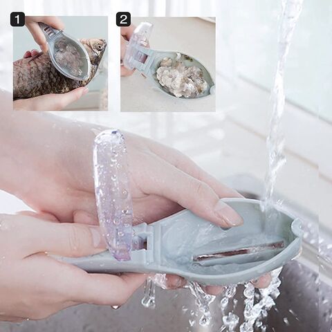 All Plastic Fish Scales Remover Fast Cleaning Fish Skin Descaler