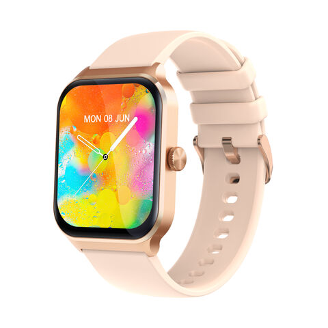 Smartwatch écran tactile HD 1,96 pouce, étanche IP67, avec voix Ai, fréquence cardiaque, moniteur de sommeil/chipset unique