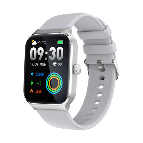 Smartwatch écran tactile HD 1,96 pouce, étanche IP67, avec voix Ai, fréquence cardiaque, moniteur de sommeil/chipset unique