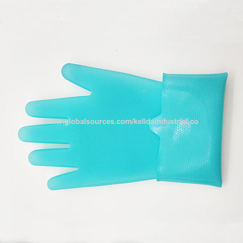 FOODA Gants | Gants réutilisables pour cuisine, nettoyage, maison,  buanderie | Gants en caoutchouc pour la vaisselle | Gants imperméables