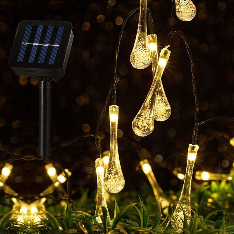 Achetez en gros Lumières Extérieures Solaires De Ficelle Pour La Partie  Décorative, Lumières De Noël, Chine et Guirlande Lumineuse à 3.46 USD