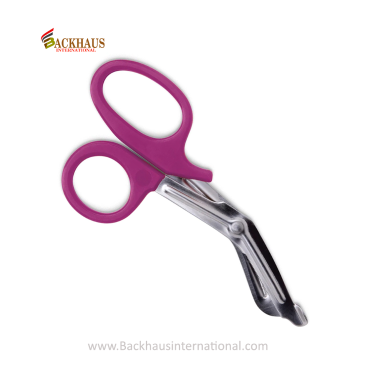 Pink suture scissors