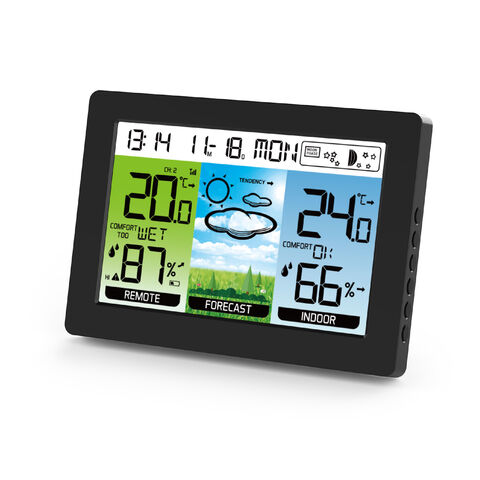 Digitale Wetterstation mit termometro und barometro