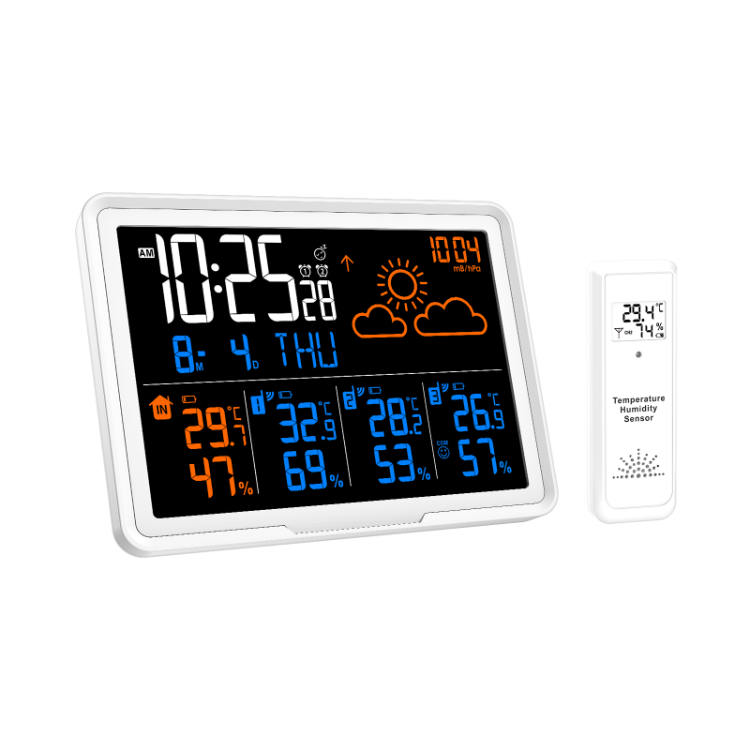Buy Wholesale China Smart Home Weather Station With Color Screen Barometer  Hygrometer High Accuracytuya Wifi Wireless Weather Station & Wireless  Professional Weather Station at USD 23.88