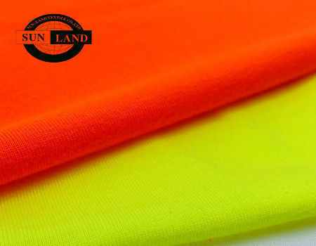 Neon Orange - Jersey Fabric - Solid Colour - Moonbow Fabrics
