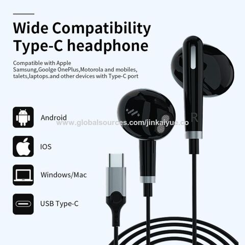 for iPhone 15 Plus Earbud Wired Type C Earphone for iPhone 15 USB C  Earphones for iPhone 15 PRO Max Mobile Phone Headphone - China iPhone 15  Earphone and Earphones&Headphones price