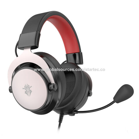 USB 3,5mm Kabelgebundenes Stereo Gaming Headset mit Mikrofon für PC/Laptop
