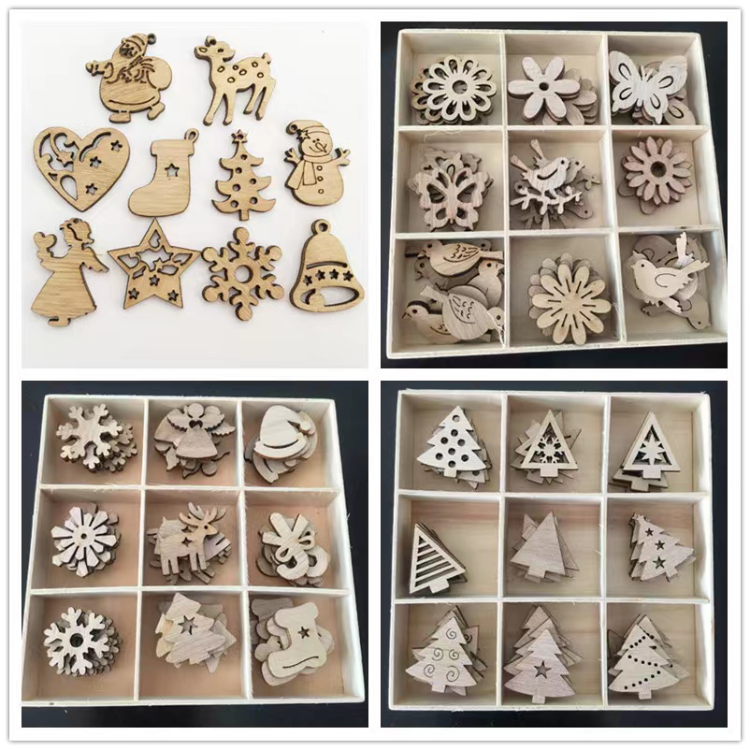 SET of 50 Christmas Snowflakes decorations