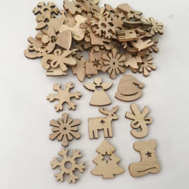 SET of 50 Christmas Snowflakes decorations