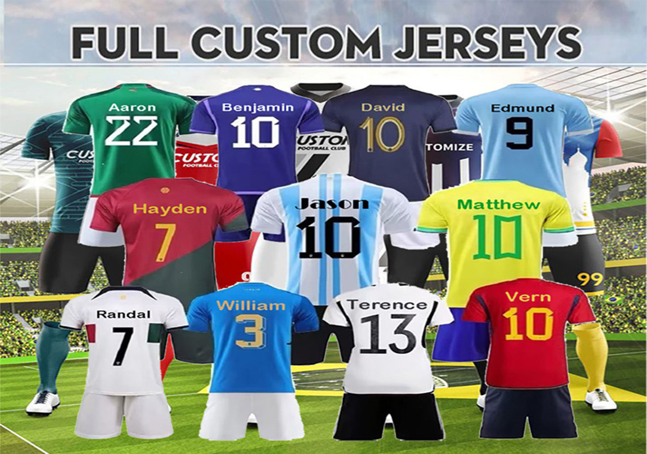 Wholesale China Soccer Jerseys Sublimation Cheap Sportswear Custom Football  Kits