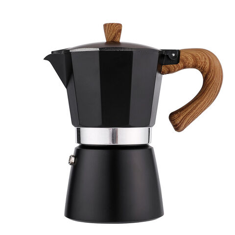 Cafetera 9 Tazas para Estufa Moka Espresso con Percolador Acero