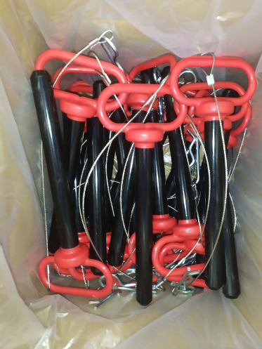 Mild Steel 4inch Red Handle Hitch Pin, For Tractor At Rs 190/piece In