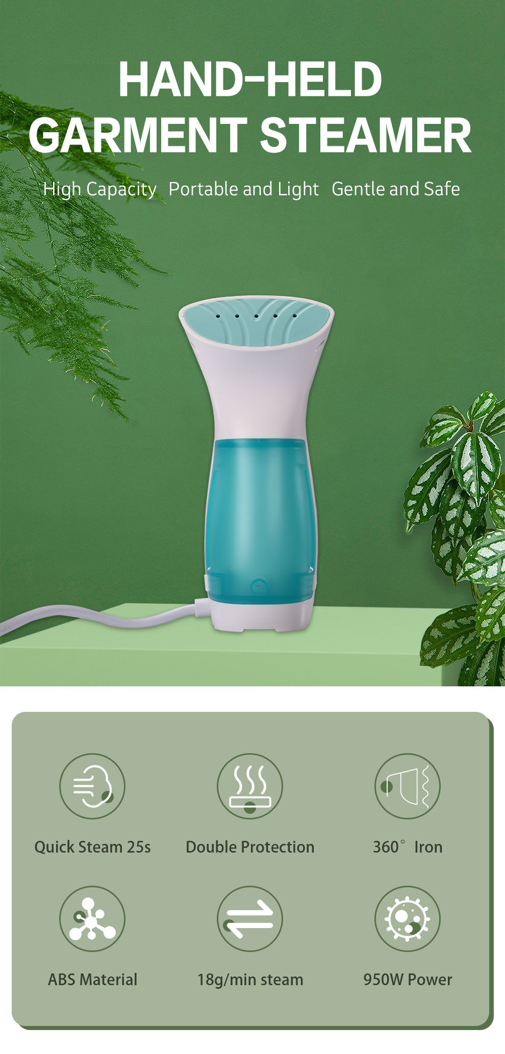 Buy Wholesale China Automatic Household Garment Steam Handheld Hanging