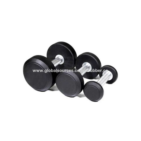 Round Rubber Dumbbell Sets