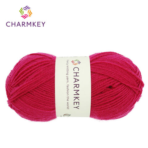 Charmkey Polyester Pompon Yarn Is a Popular Baby Yarn for
