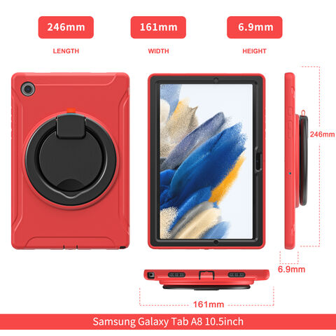 Coque Tablette Pour Samsung Galaxy Tab A (10.5 Pouces) En Rouge