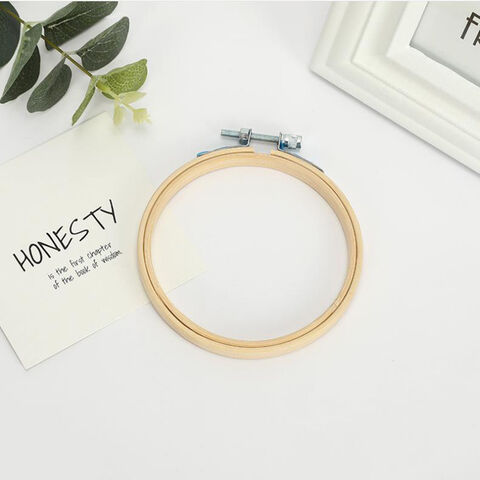 Buy Wholesale China Embroidery Hoop Bamboo Circle Cross Stitch Hoop Ring &  Wood Embroidery Hoops Frames at USD 0.85