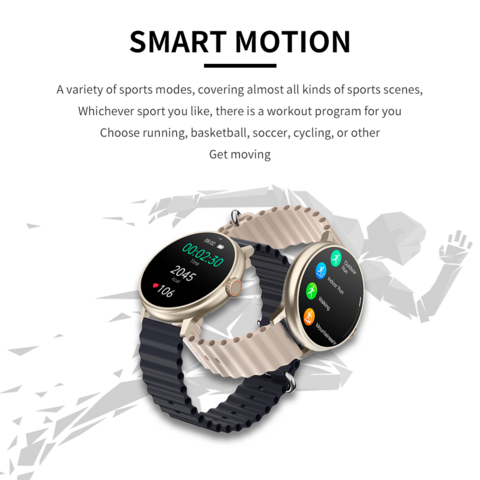 Reloj Inteligente Mujer,1.39 Smartwatch Mujer Redondo con Hacer y  Contestar Llamada, Monitoreo de Sueño, Podómetro, SpO2, 120 Modos Deporte,  Pulsera Fitness para Android iOS : : Electrónica