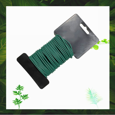 22 Gauge Green Florist Wire Flexible Paddle or Spool Wire for DIY Crafting  - China High Quality Florist Stem Wire, Metal Craft Wire