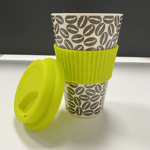 Reusable Coffee Cup With Screw Lid Branded
