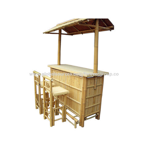 Banco Plegable Marca Bamboo De Aluminio Con Bolsa Central