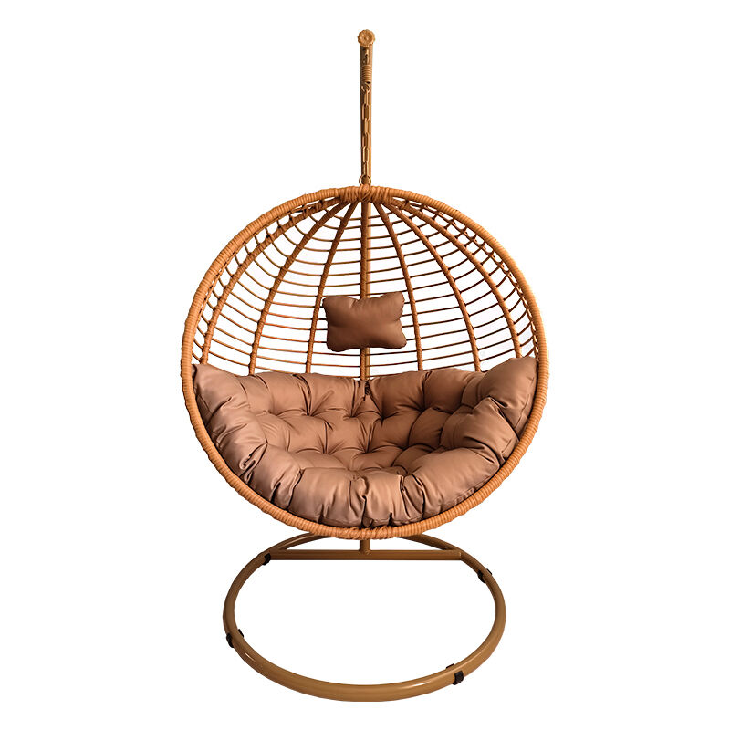 228egg Chair Outdoor Indoor Wicker Tear Drop Hanging Chair With Stand