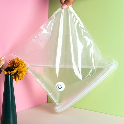 Bolsas de vacío con cremallera para almacenamiento de alimentos