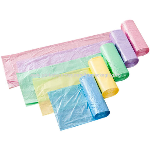 Household Plastic Draw Tape Trash Bag on Roll for 3-6 Liter Trash Bin -  China Bag and Garbage Bags price