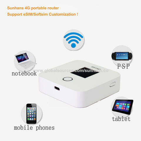 Achetez en gros Routeur Sans Fil Portatif Mobile Du Point Névralgique 4g De  Wifi De Modem De La Poche 4g Mifi Lte Mini Avec La Batterie 2100 Mah De  Grande Capacité Chine