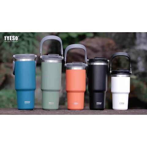1pc 15oz/450ml Stainless Steel Coffee Mug, With Handle And Lid Portable Cup  Leak-proof Traveling Cup, Not Insulated Cup