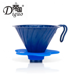 Diguo 1 - 2 Cups Red Clear Color Arabic Reusable Drip Filter Coffee Cup ...