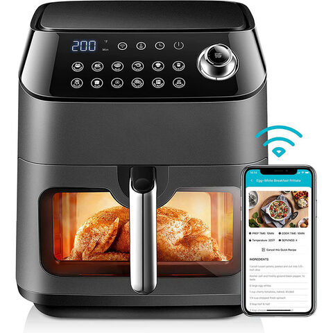 New 8L 9L Dual Basket Air Fryer with Two Cooking Zones Separate control Air  fryer Oven - AliExpress