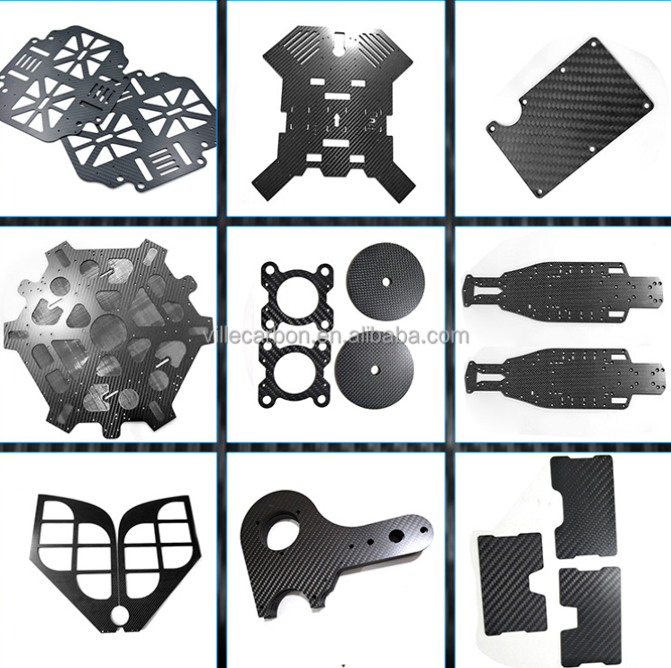 Oem/odm Custom Cnc Cutting Carbon Fiber Plate Sheet Carbon Fiber Drone ...
