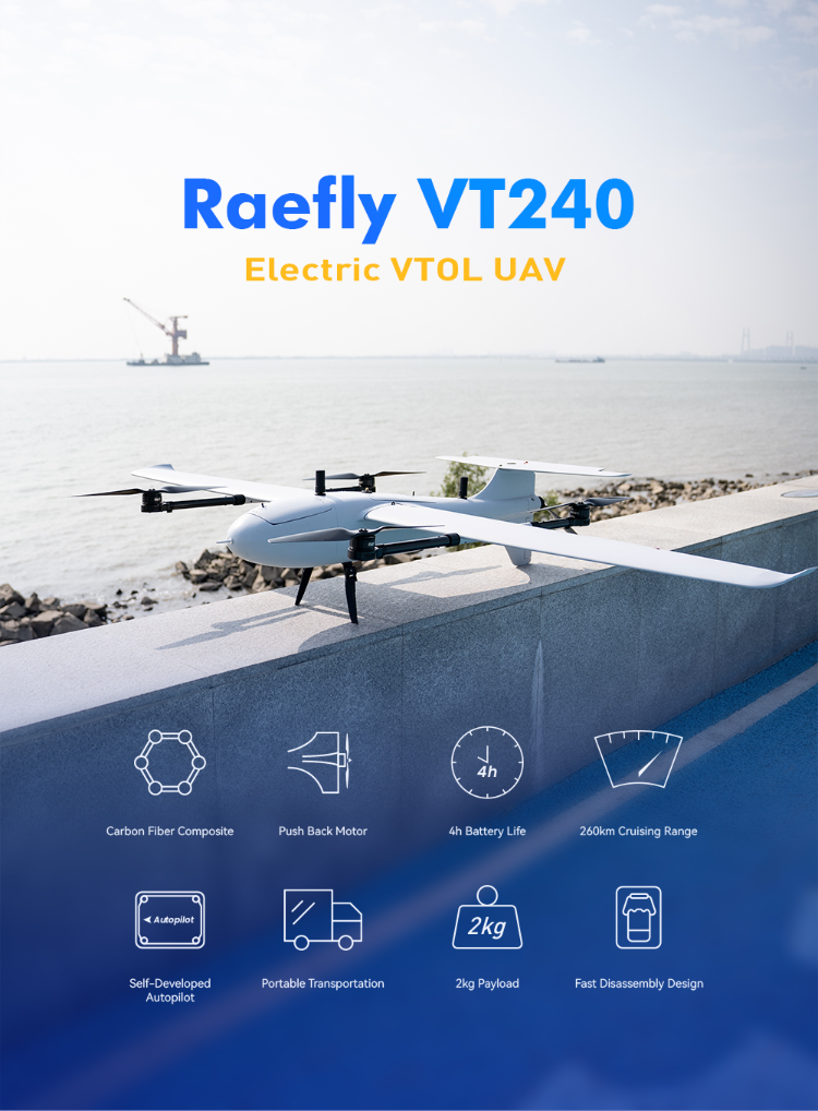 Buy Wholesale China Hot Sale Electric Drive Long Life Raefly Vt240 Vtol ...