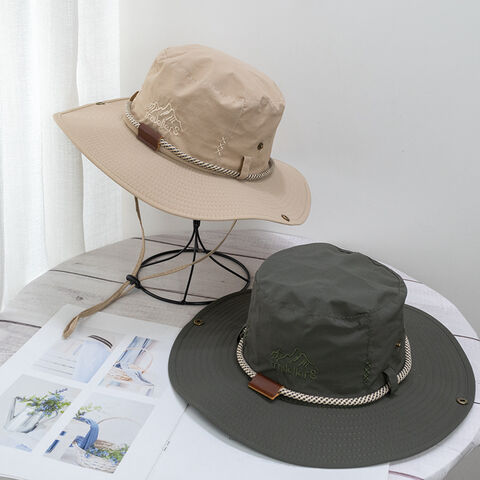 Buy Wholesale China Western Cowboy Hat Women Summer Thin Breathable Large  Brim Outdoor Camping Mountaineering Hat Sunshade Sunscreen Fisherman Hat &  Hat at USD 2.15