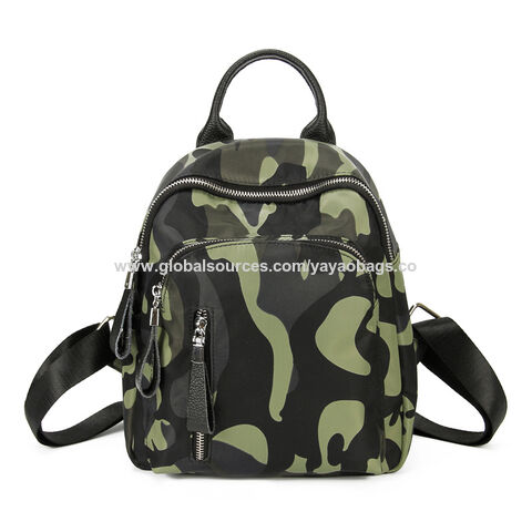 Compre Las Nuevas Mujeres De Camuflaje Mochila Casual, Tela Oxford