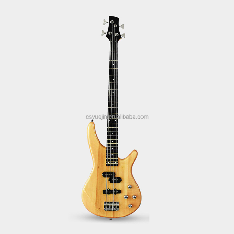 Buy Wholesale China Right Handed Custom Logo Elm Bass Guitar 24 Frets